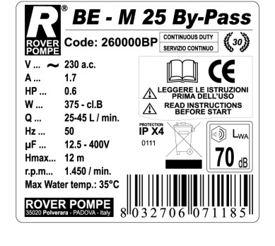 BE-M 25 By-Pass be-m-25-by-pass