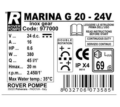 MARINA 24V-G 20 marina-24v-g-20