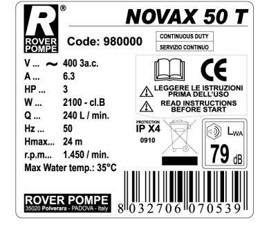 NOVAX 50 T novax-50-t