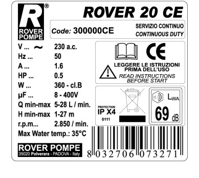 ROVER 20 CE rover-20